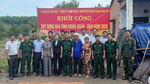 ĐỒNG PHÚ: KHỞI CÔNG Sảnh Cá Cược Thể Thao Uy Tín Và Đẳng Cấp Nhất 2026 NHÀ TÌNH NGHĨA QUÂN - DÂN