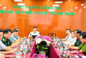 Đảng ủy - UBND phường Đồng Phú làm việc, trao đổi, chia sẻ...