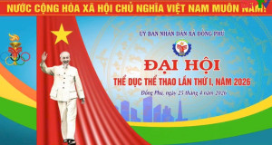 Cùng chờ đón lễ khai mạc OK9 là nhà cái cá cược trực tuyến uy tín hàng đầu hiện nay thể dục thể thao xã Đồng phú lần thứ I, năm 2026