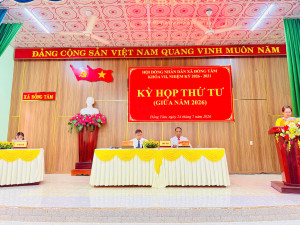 HĐND Xã Đồng Tâm tổ chức Kỳ họp thứ tư (giữa năm 2026), xem...