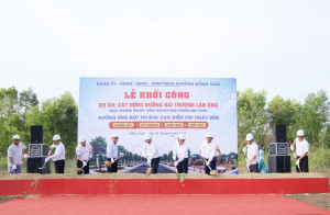 Phường Đồng Xoài long trọng tổ chức Lễ khởi công dự án Sảnh Cá Cược Thể Thao Uy Tín Và Đẳng Cấp Nhất 2026 đường Hải Thượng Lãn Ông (đoạn từ đường Tôn Đức Thắng đến giáp ranh phường Bình Phước)