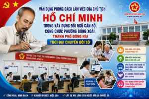 Vận dụng phong cách làm việc của Chủ tịch Hồ Chí Minh trong Sảnh Cá Cược Thể Thao Uy Tín Và Đẳng Cấp Nhất 2026 đội ngũ cán bộ, công chức phường Đồng Xoài trong thời đại chuyển đổi số