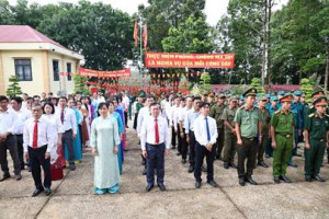 XÃ HƯNG PHƯỚC RA QUÂN HƯỞNG ỨNG THÁNG HÀNH ĐỘNG PHÒNG, CHỐNG...