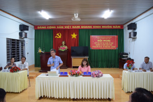 HĐND xã Hưng Thịnh tiếp xúc cử tri trước kỳ họp thường lệ...