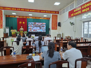 Xã Hưng Thịnh tham gia họp trực tuyến về sắp xếp đơn vị sự nghiệp Ok9 ninj tải ứng dụng, tuyển dụng viên chức
