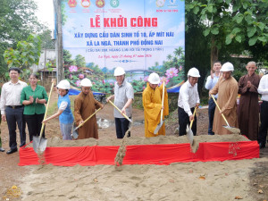 LỄ KHỞI CÔNG Sảnh Cá Cược Thể Thao Uy Tín Và Đẳng Cấp Nhất 2026 CẦU DÂN SINH TỔ 10, ẤP MÍT NÀI – CHUNG...
