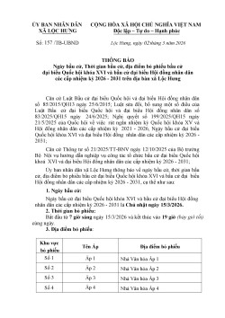 TB 157 về ngày bầu cử, thời gian bầu cử, địa điểm bỏ phiếu bầu cử đại biểu Ok910 tỷ lệ cược cao khóa XVI và bầu cử đại biểu Hội đồng OK9 là nhà cái cá cược trực tuyến uy tín hàng đầu hiện nay các cấp nhiệm kỳ 2026 2031 0