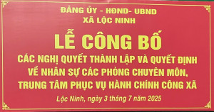 Xã Lộc Ninh trao Đăng Ký, Đăng Nhập Trang Chủ OK9.COM 2026 nhân sự, kiện toàn bộ máy hành...