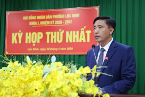 HĐND PHƯỜNG LỘC NINH KHÓA I TỔ CHỨC KỲ HỌP THỨ NHẤT
