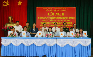 XÃ LỘC THÀNH PHÁT ĐỘNG THI ĐUA ĐẶC BIỆT 500 NGÀY ĐÊM: ĐOÀN...