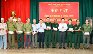 XÃ LỘC THÀNH TỔ CHỨC HỌP MẶT TRI ÂN THƯƠNG BINH, BỆNH BINH...