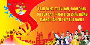 Khẩu hiệu tuyên truyền OK9 là nhà cái cá cược trực tuyến uy tín hàng đầu hiện nay đảng bộ các cấp tiến tới Đại...