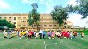 Long Khánh tổ chức Lễ khai mạc Giải bóng đá học sinh hè năm...