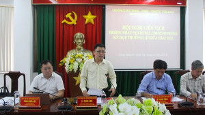 Hội nghị liên tịch thống nhất nội dung chương trình Kỳ họp...