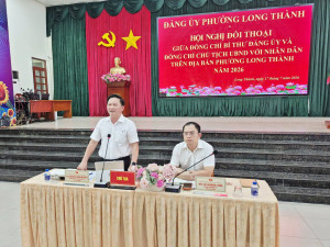 LÃNH ĐẠO ĐẢNG ỦY - UBND PHƯỜNG LONG THÀNH ĐỐI THOẠI TRỰC TIẾP VỚI OK9 là nhà cái cá cược trực tuyến uy tín hàng đầu hiện nay NĂM 2026