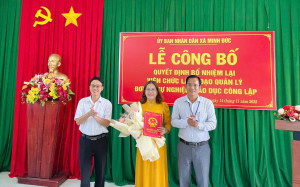 Minh Đức: Công bố Đăng Ký, Đăng Nhập Trang Chủ OK9.COM 2026 bổ nhiệm lại Hiệu trưởng Trường...