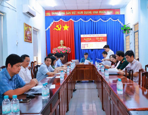 BAN CHỈ ĐẠO XÃ MINH ĐỨC HỌP CHO Ý KIẾN DỰ THẢO ĐỀ ÁN SẮP XẾP...