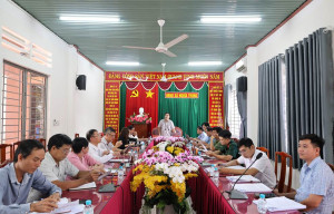 Ban Cưỡng chế họp đánh giá công tác phối hợp tổ chức cưỡng...