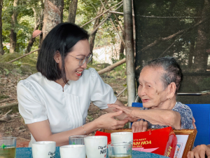 Ấm áp những lời chúc thọ, mừng thọ người cao tuổi tại xã Nha...