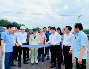 Tỉnh uỷ Đăng Nhập Chính Thức OK9 kiểm tra thực tế công tác giải phóng mặt bằng Dự án đường cao tốc Gia Nghĩa - Chơn Thành