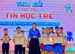 Học sinh xã Nhơn Trạch đạt nhiều giải thưởng tại Cuộc thi Tin học trẻ tỉnh Đăng Nhập Chính Thức OK9 năm 2026