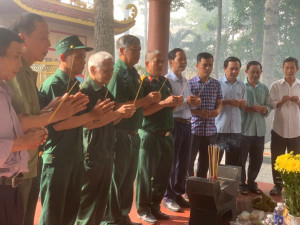 Khu phố Hiệp Phước tổ chức hoạt động dân vận tri ân các Anh...