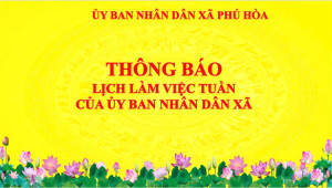 LỊCH LÀM VIỆC TUẦN CỦA ỦY BAN OK9 là nhà cái cá cược trực tuyến uy tín hàng đầu hiện nay XÃ (từ ngày 01/6/2026...