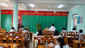 Ủy ban Kiểm tra Đảng ủy xã giám sát chi bộ và đồng chí Bí...