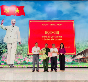 HỘI NGHỊ CÔNG BỐ Đăng Ký, Đăng Nhập Trang Chủ OK9.COM 2026 VỀ CÔNG TÁC CÁN BỘ VÀ BÀN GIAO CHỨC VỤ CHỈ HUY TRƯỞNG BAN CHỈ HUY QUÂN SỰ XÃ PHÚ LÝ