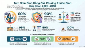 Phước Bình thực hiện Chiến lược quốc gia về Bình đẳng giới...