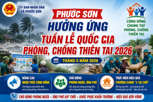 PHƯỚC SƠN TỔ CHỨC CÁC HOẠT ĐỘNG HƯỞNG ỨNG TUẦN LỄ QUỐC GIA...