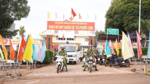 PHƯỚC SƠN RA QUÂN THỰC HIỆN CAO ĐIỂM TUYÊN TRUYỀN, TẤN CÔNG,...