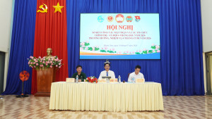 UBMTTQ VIỆT NAM XÃ PHƯỚC SƠN TỔ CHỨC HỘI NGHỊ SƠ KẾT CÔNG...