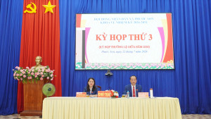 HĐND XÃ PHƯỚC SƠN TỔ CHỨC THÀNH CÔNG KỲ HỌP THỨ 3 (THƯỜNG LỆ...