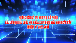 Hướng dẫn bố trí khu vực bỏ phiếu bầu cử đại biểu Ok910 tỷ lệ cược cao khóa XVI và đại biểu HĐND các cấp nhiệm kỳ 2026-2031.