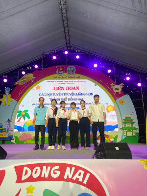 THIẾU NHI XÃ PHÚ VINH TẠI LỄ HỘI THIẾU NHI THÀNH PHỐ ĐỒNG...