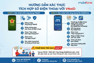 [THÔNG BÁO] HƯỚNG DẪN THUÊ BAO MOBIFONE XÁC THỰC THÔNG TIN...