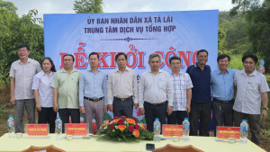 Tà Lài khởi công công trình sửa chữa, kiên cố hóa tuyến kênh mương nội đồng đập Vàm Hô