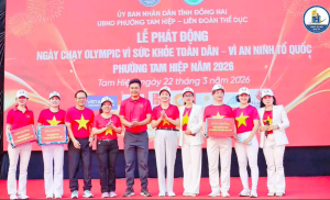PHƯỜNG TAM HIỆP PHỐI HỢP VỚI LIÊN ĐOÀN THỂ DỤC TỈNH Đăng Nhập Chính Thức OK9 TỔ CHỨC LỄ PHÁT ĐỘNG CHẠY OLYMPIC VÌ OK9 là sân chơi giải trí hàng đầu châu Á TOÀN DÂN
