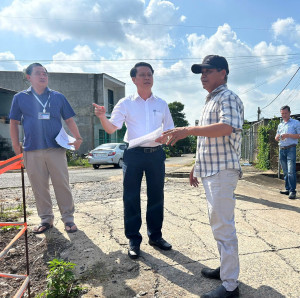 CHỦ TỊCH UBND XÃ TÂN AN KIỂM TRA TIẾN ĐỘ THỰC HIỆN CÁC DỰ...