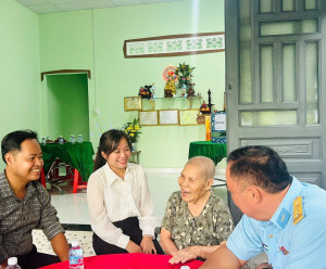 XÃ TÂN AN PHỐI HỢP NHÀ MÁY A42 BÀN GIAO NHÀ TÌNH NGHĨA CHO...