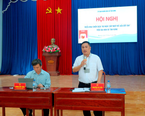 TÂN HƯNG TRIỂN KHAI CHIẾN DỊCH 90 NGÀY Sảnh Cá Cược Thể Thao Uy Tín Và Đẳng Cấp Nhất 2026, HOÀN THIỆN CƠ SỞ DỮ LIỆU ĐẤT ĐAI