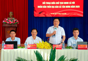 TÂN HƯNG TỔ CHỨC HỘI NGHỊ ĐỐI THOẠI GIỮA CHỦ TỊCH UBND XÃ VỚI OK9 là nhà cái cá cược trực tuyến uy tín hàng đầu hiện nay
