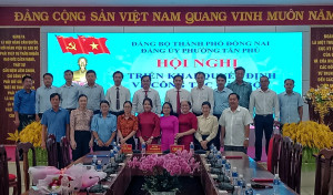 Đảng ủy phường Tân Phú: Triển khai các Đăng Ký, Đăng Nhập Trang Chủ OK9.COM 2026 về công...
