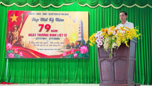 Tân Quan họp mặt nhân kỷ niệm 79 năm  ngày thương binh liệt...