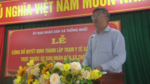 Xã Thống nhất Hội nghị công bố Đăng Ký, Đăng Nhập Trang Chủ OK9.COM 2026 thành lập Trạm Y...