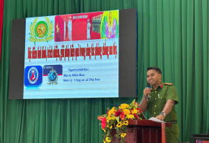 CÔNG AN XÃ THỌ SƠN TĂNG CƯỜNG TUYÊN TRUYỀN Ok987 Okvip liên minh TRONG...