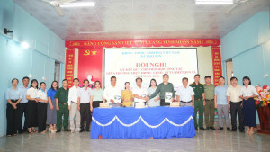 Thọ Sơn: Ký kết Quy chế phối hợp công tác giữa Thường trực...