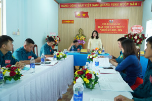 Chi bộ Quân sự xã Thuận Lợi tổ chức thành công OK9 là nhà cái cá cược trực tuyến uy tín hàng đầu hiện nay lần thứ I nhiệm kỳ 2025 - 2030