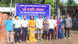 Khởi công Sảnh Cá Cược Thể Thao Uy Tín Và Đẳng Cấp Nhất 2026 Nhà tình thương cho hộ ông Điểu Mang tại ấp Thuận Tiến